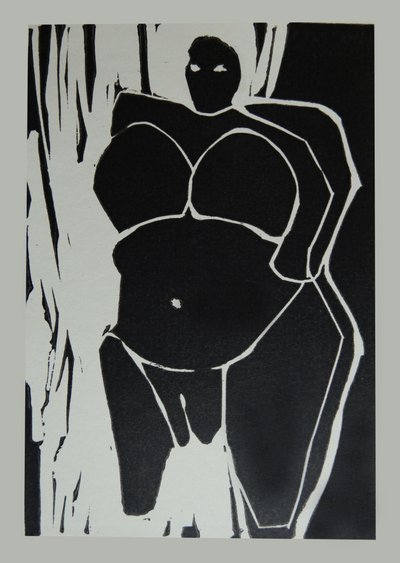 En markant kvindelig figur af Doris Schmitz