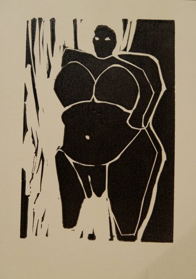 En markant, sensuel figur af Doris Schmitz