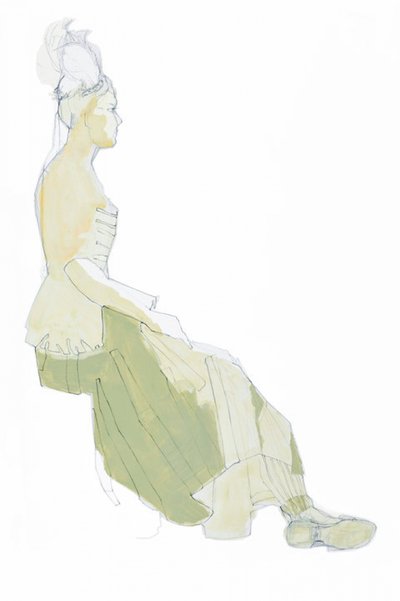 Elegant dame fra den tid af Doris Schmitz