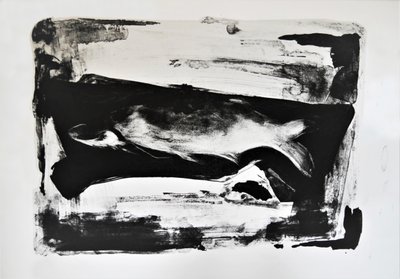 Fluid Black Shape af Doris Schmitz