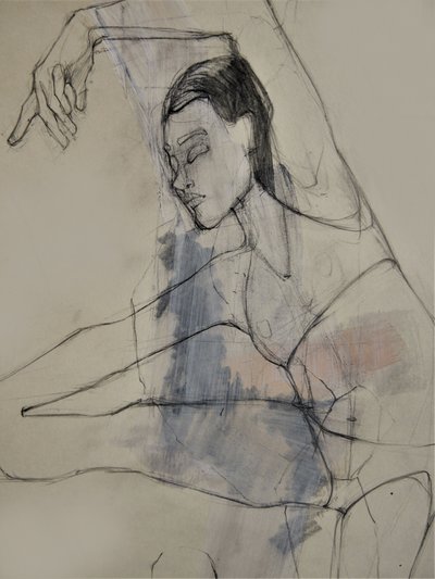 Skitse af en yndefuld danser af Doris Schmitz