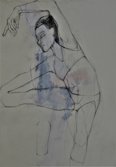 Skitse af en yndefuld figur af Doris Schmitz
