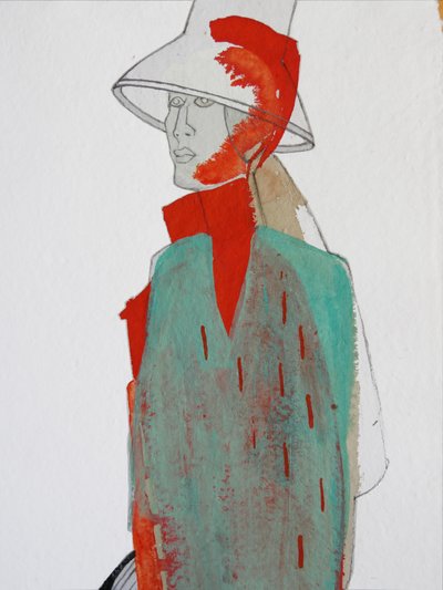 Red Splash-modefigur af Doris Schmitz