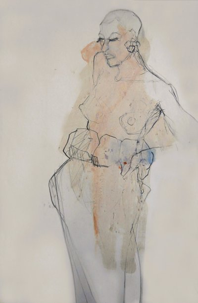Fredfyldt kvindefigur af Doris Schmitz