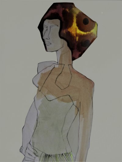 Profil af en stilfuld kvinde af Doris Schmitz