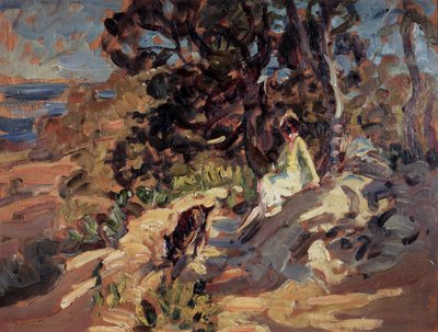 Resting (olie på lærred) af Dorothea Sharp