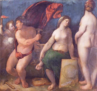 Allegori af musik af Dosso Dossi