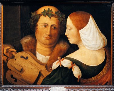 Frankrig, Fontaine Chaalis Hofdigter og hustru af Dosso Dossi