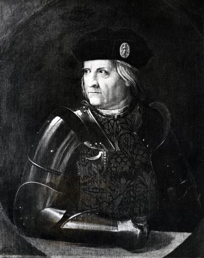 Portræt af Hercules I af Este (1433-1505) af Dosso Dossi