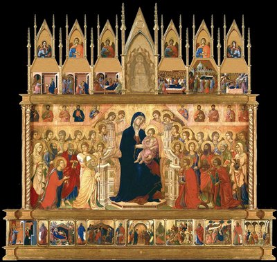 Maestá af Duccio di Buoninsegna