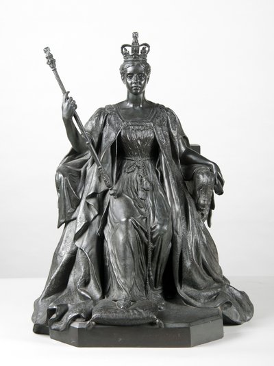 Statuette af dronning Victoria af Duchess of Argyll Princess Louise