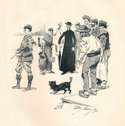 Knickerbockers i Venedig, 1893, 1894 af Dudley Hardy