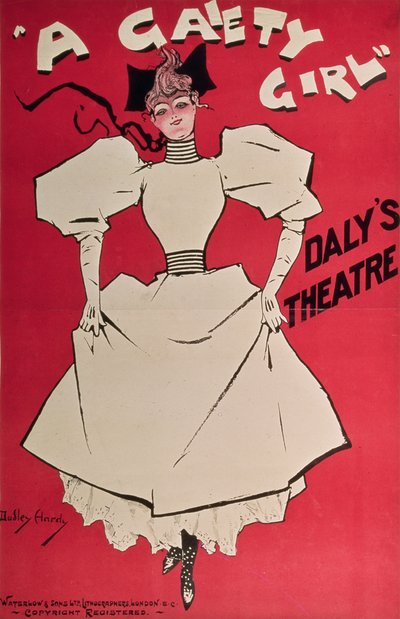 Plakat, der annoncerer 