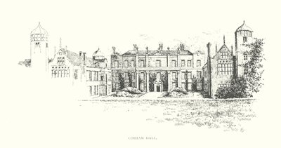 Cobham Hall (litografi) af Duncan Moul