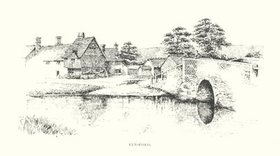 Eynsford (litografi) af Duncan Moul