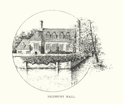 Salisbury Hall (litografi) af Duncan Moul