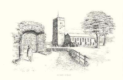 Sturry Kirke (litografi) af Duncan Moul