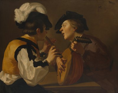 To musikere, 1600-tallet. af Dutch