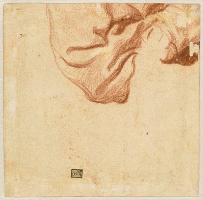 Drapery Study (verso) af Dutch 17th Century