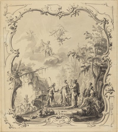 Paris-dommen af Dutch 18th Century
