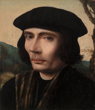 Portræt af en mand af Dutch Master, Flemish Master