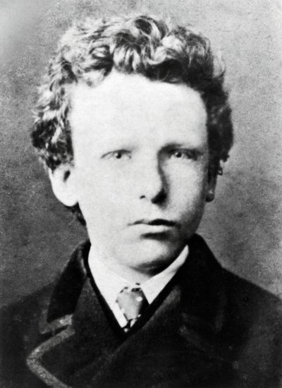 Vincent Van Gogh, omkring 13 år gammel (s/h-foto) af Dutch Photographer