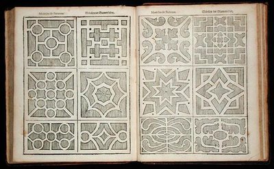Designs til parterre, fra 