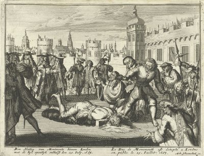 Henrettelse af hertugen af Monmouth, 15. juli 1685 af Dutch School