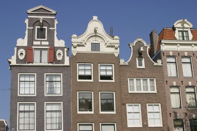 Gavlhuse, af Dutch School