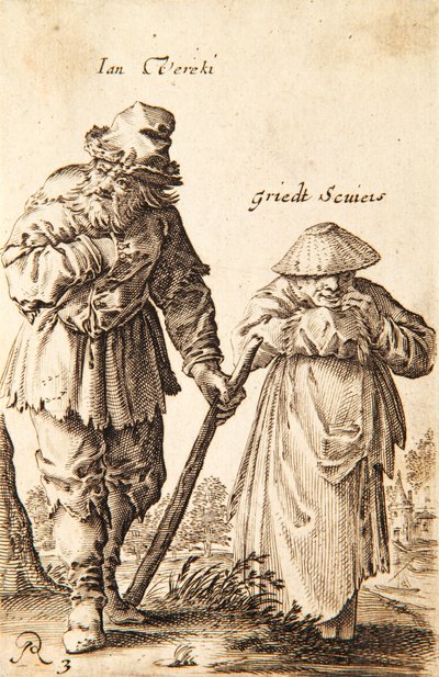 Ian Verecki og Griedt Scuiers (ætsning og gravering) af Dutch School