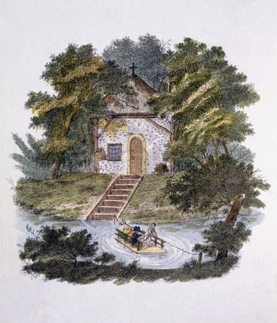 Illustration fra Magazine of Garden Gems af G. van Laar, udgivet 1802 af Dutch School