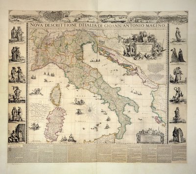 Italien, Klencke Atlas af Dutch School