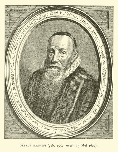 Petrus Plancius, Dutch astronomer, cartographer and clergyman  af Dutch School