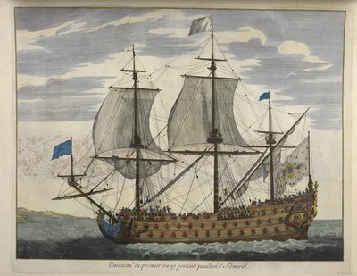 Fartøj af første rang med Admiral