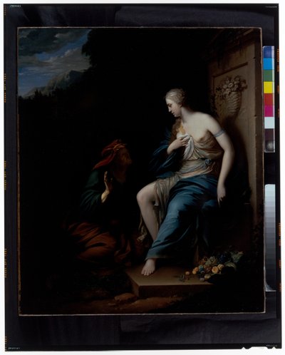 Vertumnus og Pomona af Dutch School