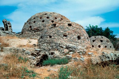 Kupler af bade (hammam) fra det 14. århundrede af Dynasty Seljuq