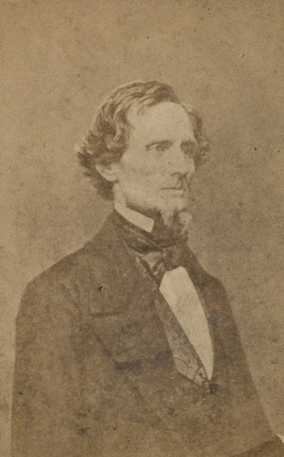 Jefferson Davis (albumin sølvtryk) af E. Anthony