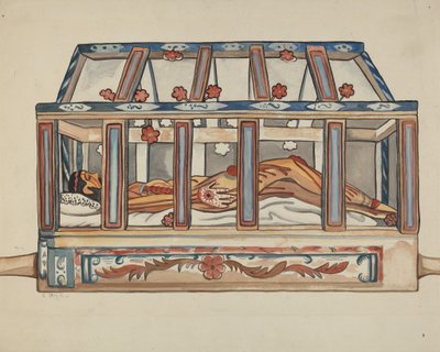 Kristus i graven, 19351942. af E. Boyd