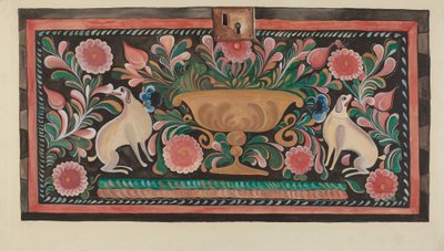 Sp. oberst Chest, ca. 1936. af E. Boyd