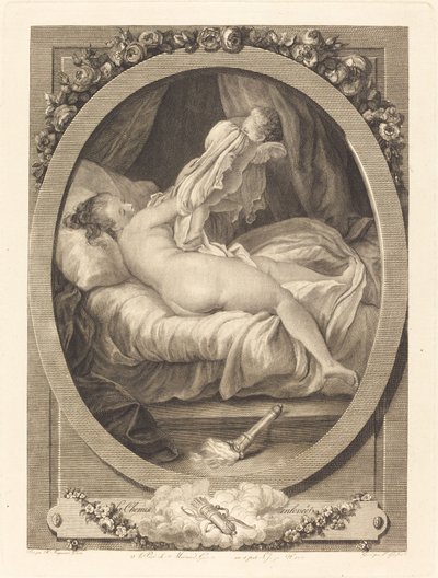 Skjorten fjernet af E. Guersant after Jean Honoré Fragonard