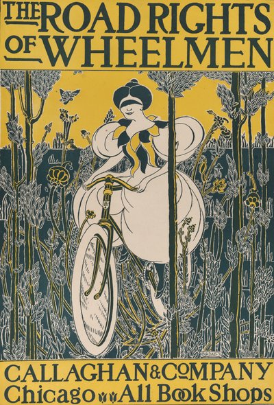 Hjulmændenes vejrettigheder, 1895. af E. Nadall