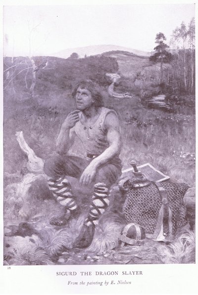 Dragedræberen Sigurd af E. Neilson