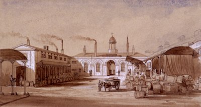 Albany Street, St Pancras, London, c1830 af E Noyce