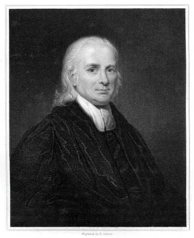 Christian Friedrich Schwarz, tysk protestantisk missionær til Indien, 1834. af E. Scriven