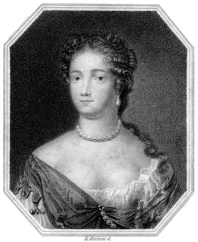 Lucy Barlow, ellers Waters, 1810. af E. Scriven