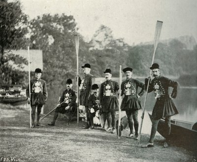 Hendes Majestæts Vandmænd, c1897 af E. and S. Woodbury