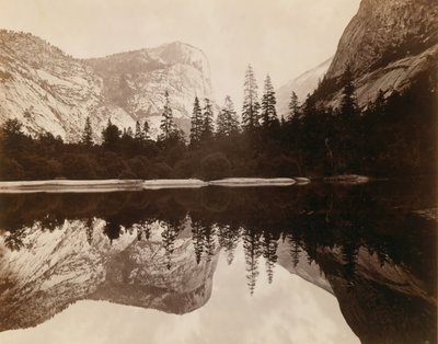 Mirror Lake, Valley of the Yosemite, 1872. af Eadweard Muybridge