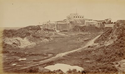 Slottet i San José, Guatemala af Eadweard Muybridge