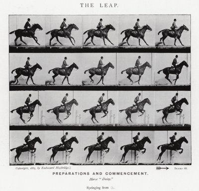 Eadweard Muybridge: The Leap (s/h foto) af Eadweard Muybridge