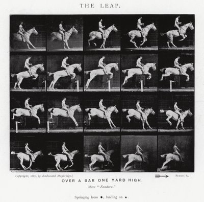 Eadweard Muybridge: The Leap (s/h foto) af Eadweard Muybridge